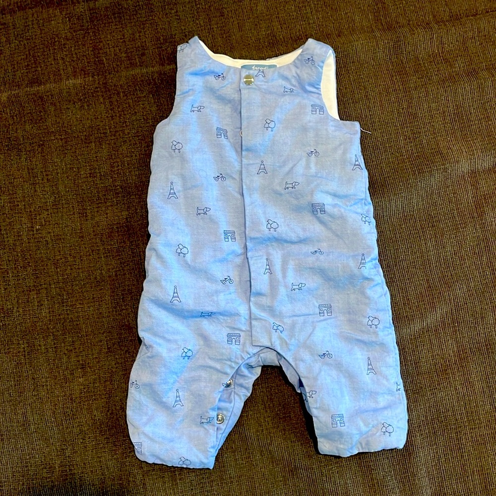 Jacadi 1m cotton jumpsuit